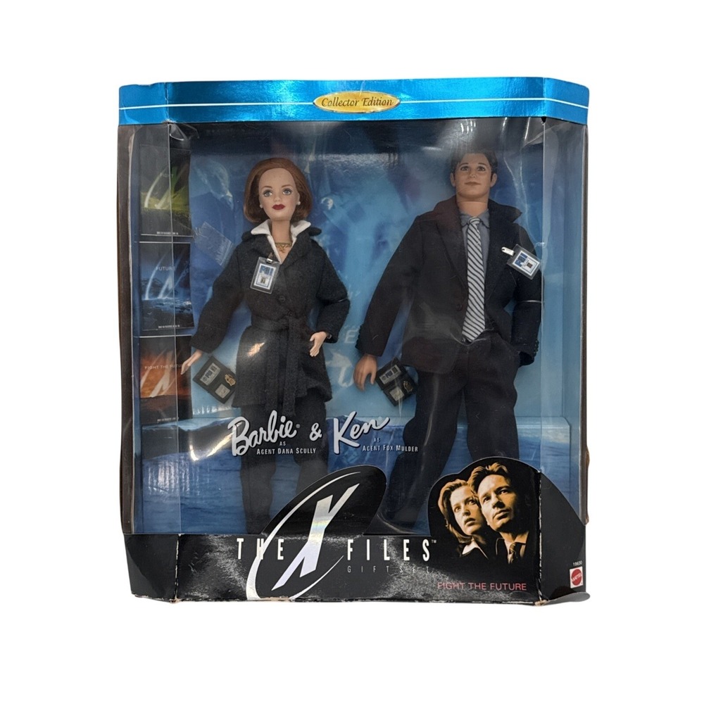 Barbie & Ken the X Files Gift Set 1998 Collector Edition - Mattel #19630